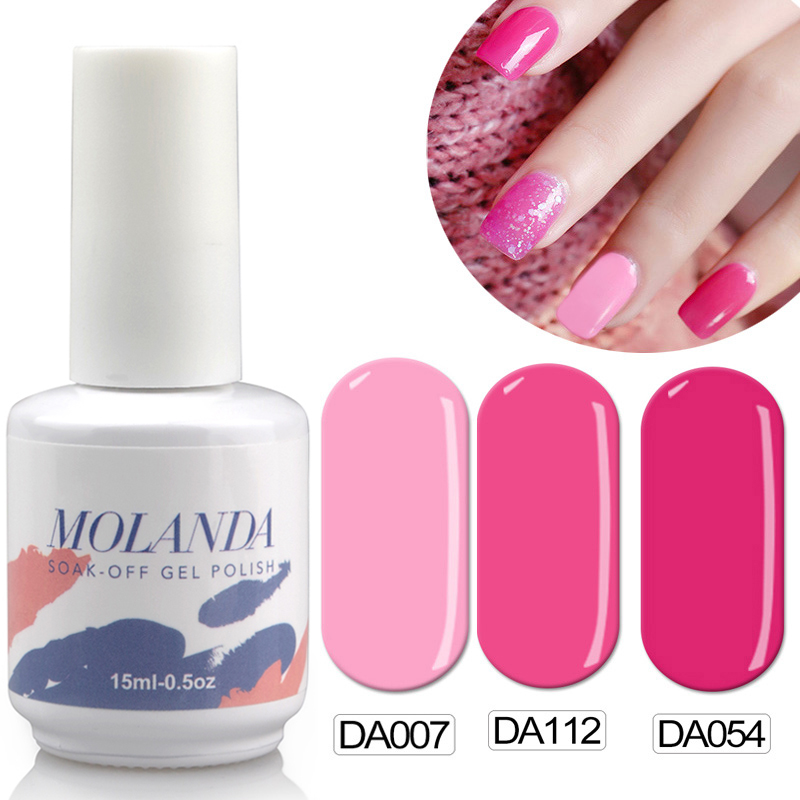 Rubber Base and Top Gel Varnish Pink Colors Nail Art ,Soak Off UV Nail Gel Kit,Long lasting Polish 15ml, Da054
Rubber Base and Top Gel Varnish Pink Colors Nail Art ,Soak Off UV Nail Gel Kit,Long lasting Polish 15ml, Da054