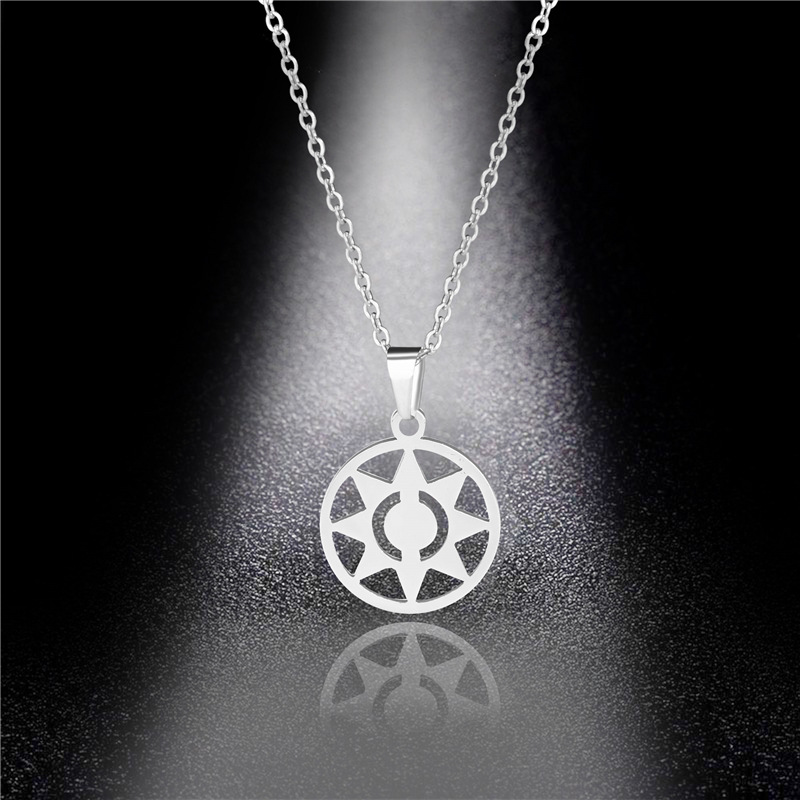 Sun Titanium Steel Necklace Men and Women Simple Hip Hop Net Red Pendant Trendy Student Jewelry Source
Sun Titanium Steel Necklace Men and Women Simple Hip Hop Net Red Pendant Trendy Student Jewelry Source