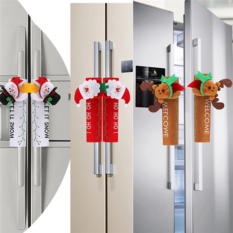 2020 Christmas Fridge Handle Covers Santa Claus Microwave Oven Dishwasher Door Handle Cover Xmas Christmas Party Decor 24*16 cm
2020 Christmas Fridge Handle Covers Santa Claus Microwave Oven Dishwasher Door Handle Cover Xmas Christmas Party Decor 24*16 cm