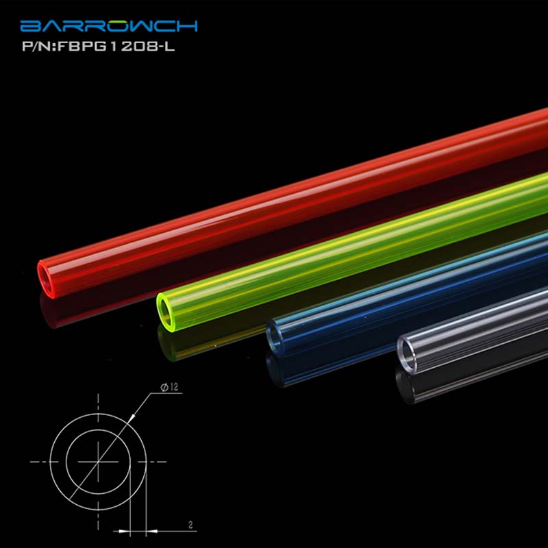 Barrow FBPG-L Normal temperature PETG Tube(OD*ID:12*8mm/14*10mm/16*12mm,L:500mm)Red/Blue/Green/Transparent,water cooler
Barrow FBPG-L Normal temperature PETG Tube(OD*ID:12*8mm/14*10mm/16*12mm,L:500mm)Red/Blue/Green/Transparent,water cooler