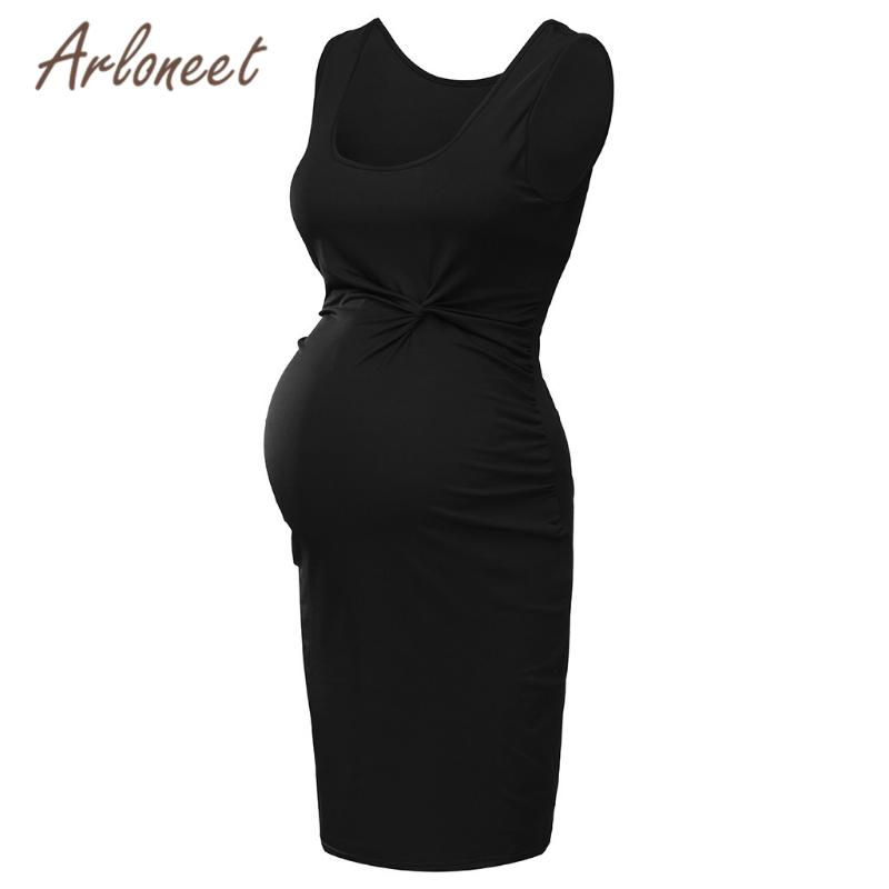 ARLONEET Clothes women maternity dresses solid sleeveless dress knee 2020 Summer Patry elegant ladies pregnanct Vestidos, Bk
ARLONEET Clothes women maternity dresses solid sleeveless dress knee 2020 Summer Patry elegant ladies pregnanct Vestidos, Bk
