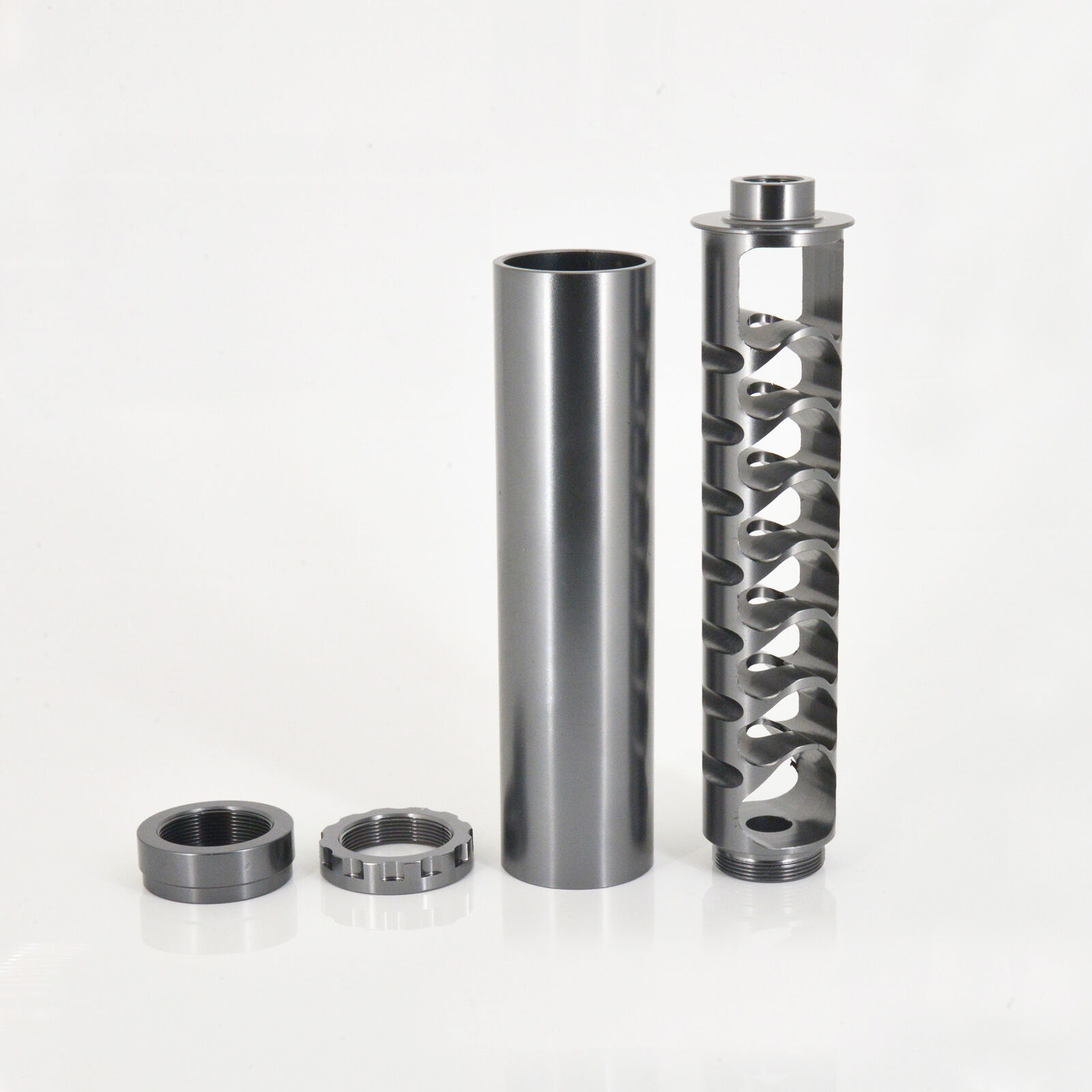 Spiral Patten Single Core Aluminum 6''L, 1.4" OD 0.4'' ID monocore solvent trap 1/2-28 Fuel Catch Car Filter Napa 4003 
Spiral Patten Single Core Aluminum 6''L, 1.4" OD 0.4'' ID monocore solvent trap 1/2-28 Fuel Catch Car Filter Napa 4003