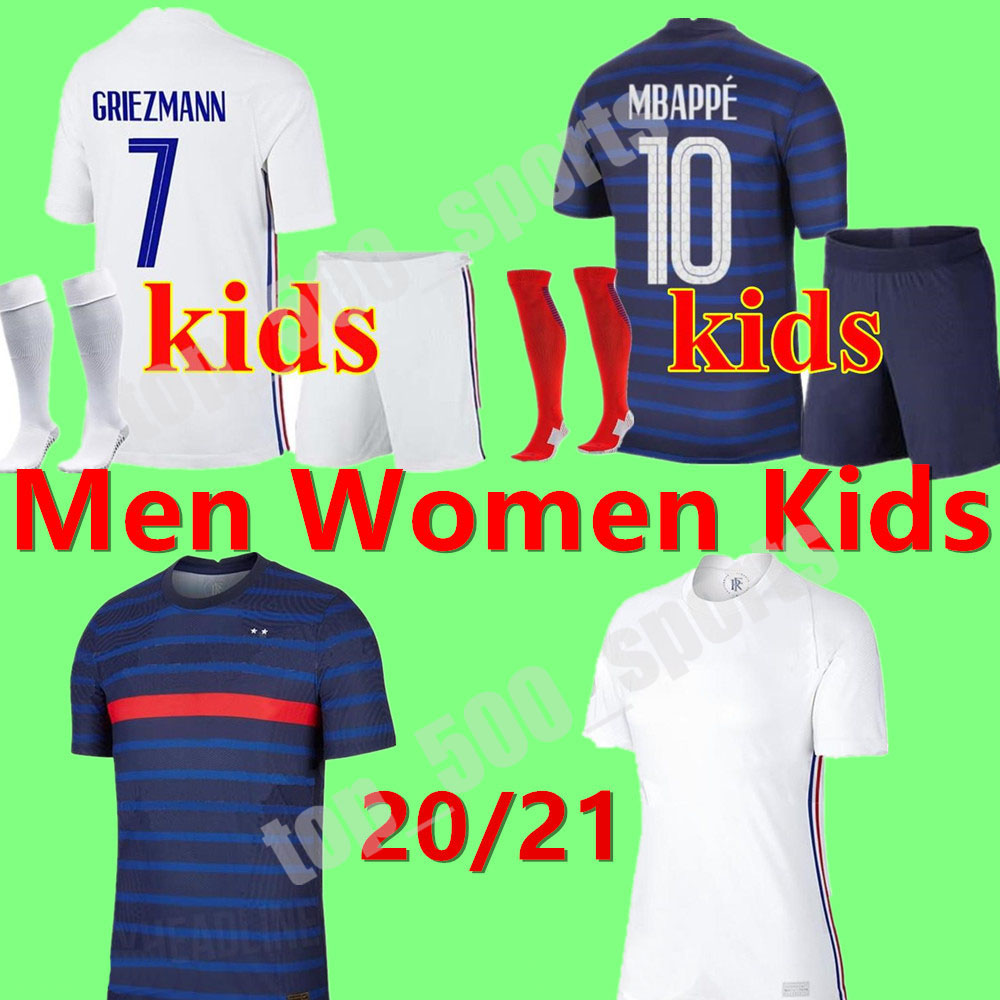 Men + Kids kit 2020 2021 national team jersey Maillot de Foot enfant 2 stars GRIEZMANN MBAPPE POGBA football Soccer Jerseys, Away kids+patch
Men + Kids kit 2020 2021 national team jersey Maillot de Foot enfant 2 stars GRIEZMANN MBAPPE POGBA football Soccer Jerseys, Away kids+patch