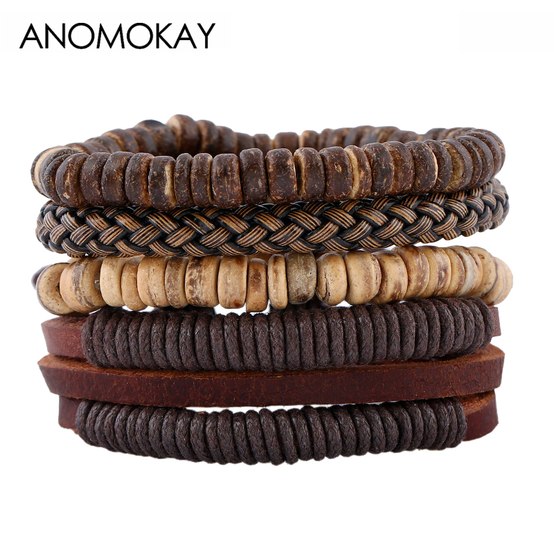 2020 NEW HOT Vintage Punk Style Bracelet Lace-up Rope Bangles & Bracelet Cow Leather Brown Men Set Unisex Jewelry
2020 NEW HOT Vintage Punk Style Bracelet Lace-up Rope Bangles & Bracelet Cow Leather Brown Men Set Unisex Jewelry