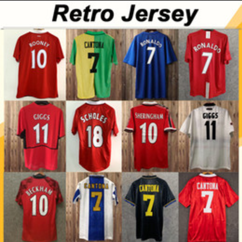 Free shipping 1984 1988 United Soccer Jersey 1990 92 94 96 98 United RONALDO BECKHAM CANTONA KEANE SCHOLES GIGGS football shirt, Black;yellow
Free shipping 1984 1988 United Soccer Jersey 1990 92 94 96 98 United RONALDO BECKHAM CANTONA KEANE SCHOLES GIGGS football shirt, Black;yellow