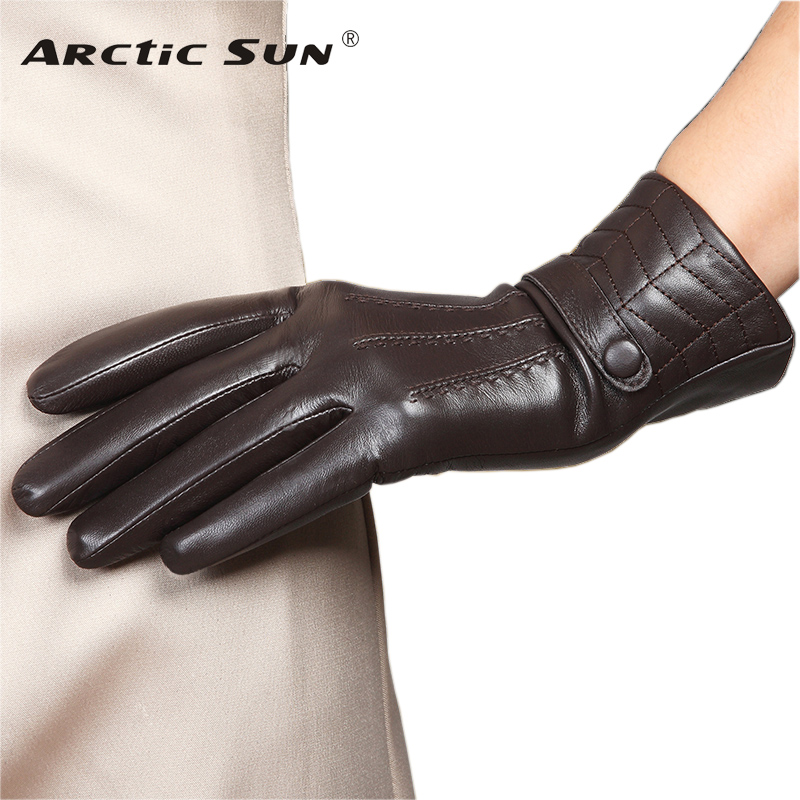Brand Genuine Leather Gloves Fashion Women Sheepskin Gloves Autumn Winter Plus Velvet Elegant Lady Finger Driving Glove L159NC
Brand Genuine Leather Gloves Fashion Women Sheepskin Gloves Autumn Winter Plus Velvet Elegant Lady Finger Driving Glove L159NC
