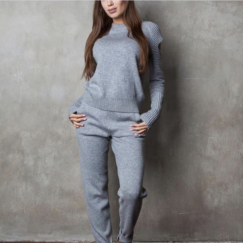 Women sweater suits sets 100% cotton costume Autumn winter pullovers and long pants knitted sets Casual 2PCS sweater suits, Pink
Women sweater suits sets 100% cotton costume Autumn winter pullovers and long pants knitted sets Casual 2PCS sweater suits, Pink