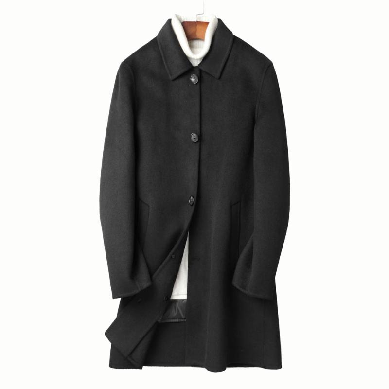 2020 New Double-faced Wool Detachable Down Lining Men Spring Autumn Wine Red Good Quality Woollen Clothing, Black
2020 New Double-faced Wool Detachable Down Lining Men Spring Autumn Wine Red Good Quality Woollen Clothing, Black