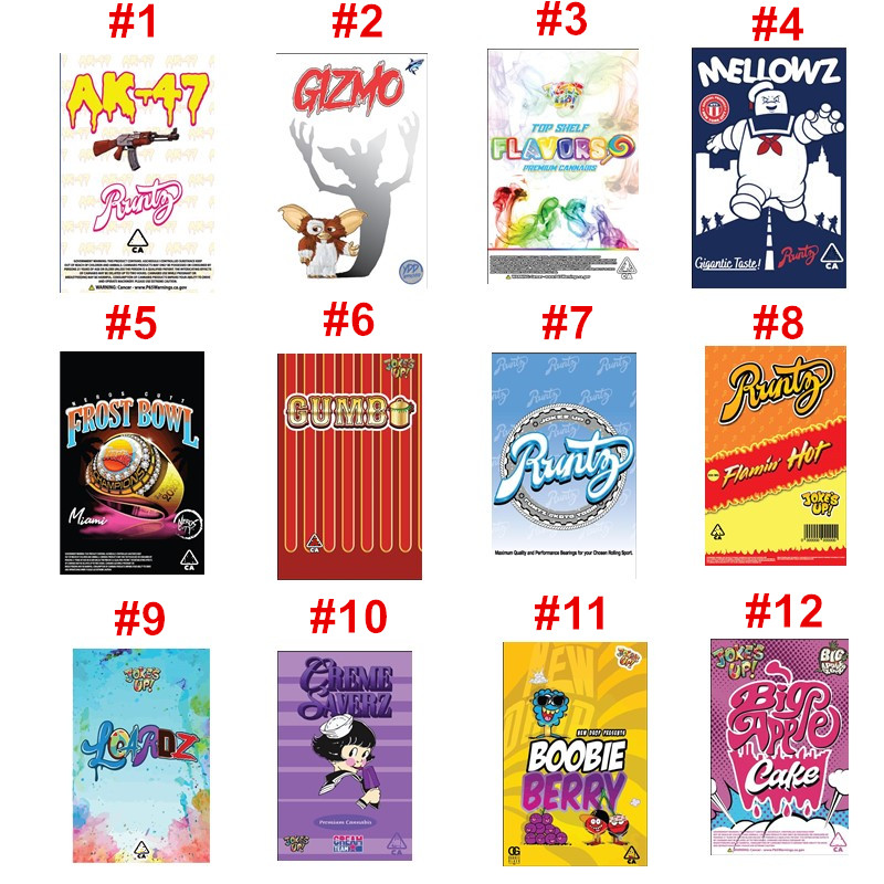 New Arrival JOKE'S UP Runtz AK-47 Mellowz Big Apple Cake Frost Bowl Boobie Berry Dry Herb Flower Packaging
New Arrival JOKE'S UP Runtz AK-47 Mellowz Big Apple Cake Frost Bowl Boobie Berry Dry Herb Flower Packaging