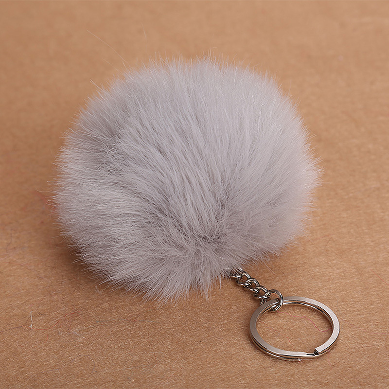 8cm Faux Fur Ball Keychain Pompom Fluffy Lovely Key Chain KeyRing Cute Pom Pom Porte Clef For Women Bag Charm Toys 6C0091
8cm Faux Fur Ball Keychain Pompom Fluffy Lovely Key Chain KeyRing Cute Pom Pom Porte Clef For Women Bag Charm Toys 6C0091
