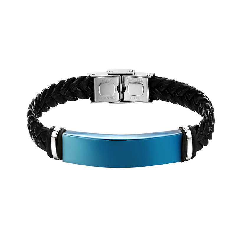 Charm Bracelets Handmade Braided Men Brand Pu Leather Bracelet 2021 Est Stainless Steel Punk Wristband Drop Pulsera Hombres
Charm Bracelets Handmade Braided Men Brand Pu Leather Bracelet 2021 Est Stainless Steel Punk Wristband Drop Pulsera Hombres