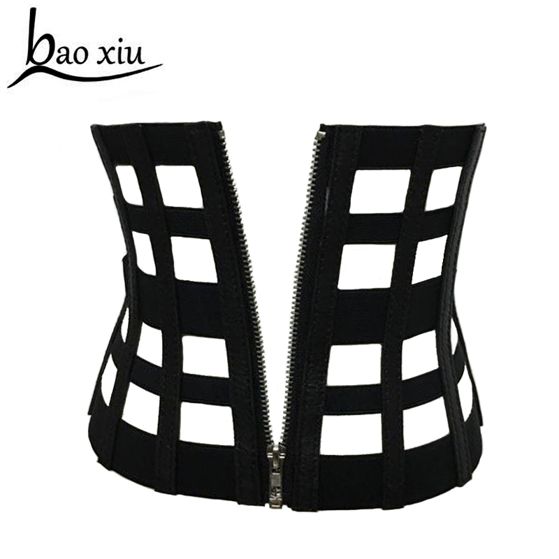 New women ultra wide elastic belt adjustable slim corset body shaper hollow faux leather retro design sexy strap Belt Corset, As pic
New women ultra wide elastic belt adjustable slim corset body shaper hollow faux leather retro design sexy strap Belt Corset, As pic