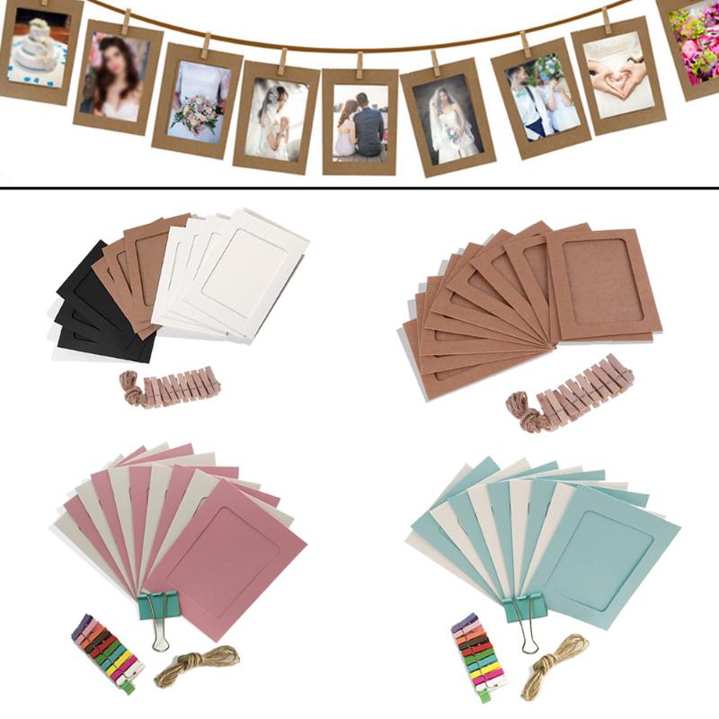10PCS DIY Photo Frame Paper Picture Wall Decoration For Wedding Graduation Party Photo Booth Props Wall hanging Photos Frames
10PCS DIY Photo Frame Paper Picture Wall Decoration For Wedding Graduation Party Photo Booth Props Wall hanging Photos Frames