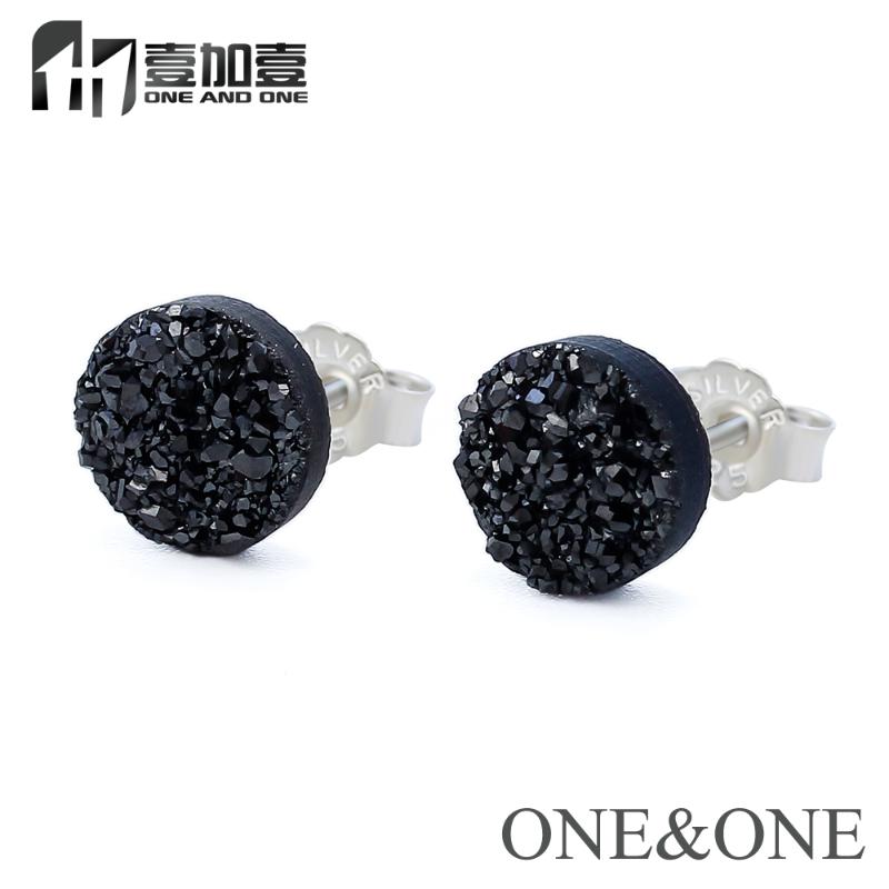 EYIKA 2020 popular Round 4/6/8/10mm Small Earring Silver color Ear stud holder Druzy Earring 13 colors for Women Fashion Jewelry
EYIKA 2020 popular Round 4/6/8/10mm Small Earring Silver color Ear stud holder Druzy Earring 13 colors for Women Fashion Jewelry