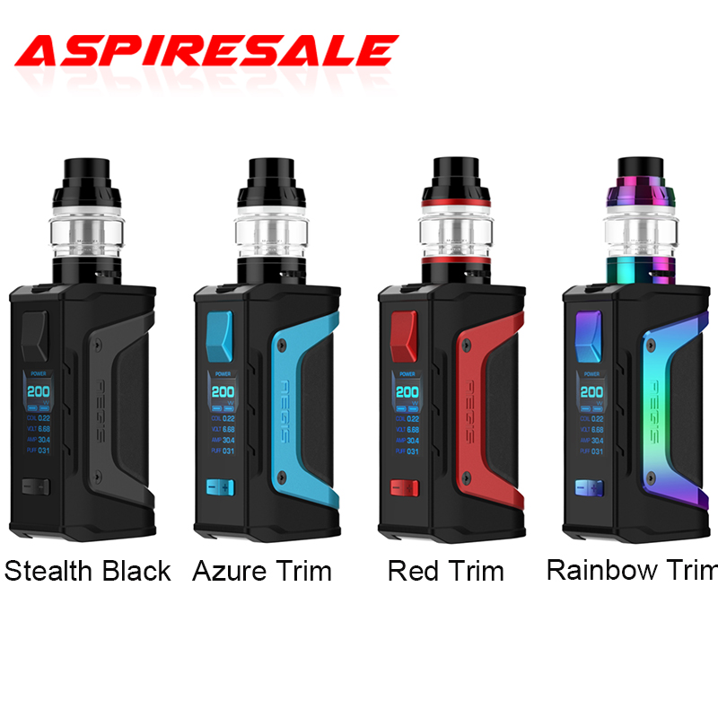Authentic Geekvape Aegis Legend 200W Kit Waterproof Box Mod Aero Mesh Tank with Advanced AS Chip 100% Original Geek Vape
Authentic Geekvape Aegis Legend 200W Kit Waterproof Box Mod Aero Mesh Tank with Advanced AS Chip 100% Original Geek Vape