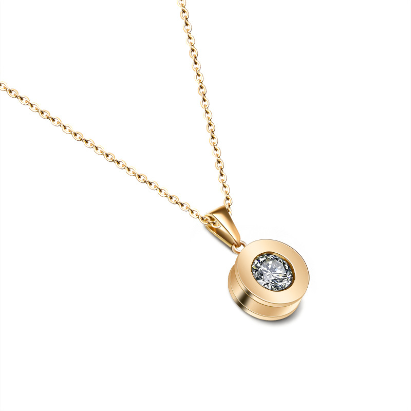 crystal Necklace Female Accessories Wholesale Stainless Steel Necklace Pendant Necklaces necklaces & pendants For Women
crystal Necklace Female Accessories Wholesale Stainless Steel Necklace Pendant Necklaces necklaces & pendants For Women