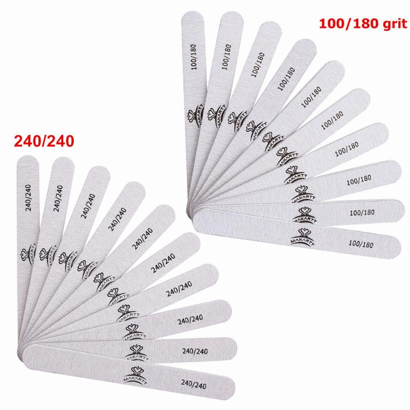 Makar100/180 Round Nail Files Durable Buffing Grit Nail Art Tool Accessories Sanding File UV Gel Polish Tools 240/240
Makar100/180 Round Nail Files Durable Buffing Grit Nail Art Tool Accessories Sanding File UV Gel Polish Tools 240/240
