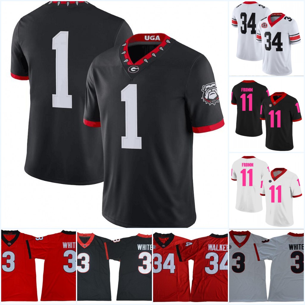 Custom UGA #1 George Pickens 100th #3 Zamir White #19 Adam Anderson #13 Azeez Ojulari Richard LeCounte Tyson Campbell Nolan Smith Jerseys, Black
Custom UGA #1 George Pickens 100th #3 Zamir White #19 Adam Anderson #13 Azeez Ojulari Richard LeCounte Tyson Campbell Nolan Smith Jerseys, Black