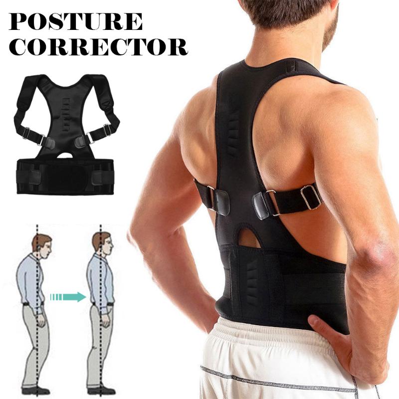 Adjustable Posture Corrector Corset Back Brace Back Belt Lumbar Straight Corrector for Male Female Magnetic Support L
Adjustable Posture Corrector Corset Back Brace Back Belt Lumbar Straight Corrector for Male Female Magnetic Support L