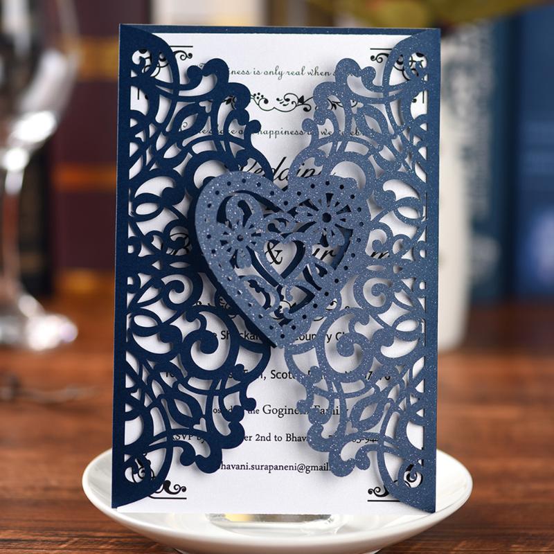 10Pcs Laser Cut Wedding Invitations CardsWedding Bridal Shower Gift Greeting Card Event Wedding Birthday Party Supplies
10Pcs Laser Cut Wedding Invitations CardsWedding Bridal Shower Gift Greeting Card Event Wedding Birthday Party Supplies