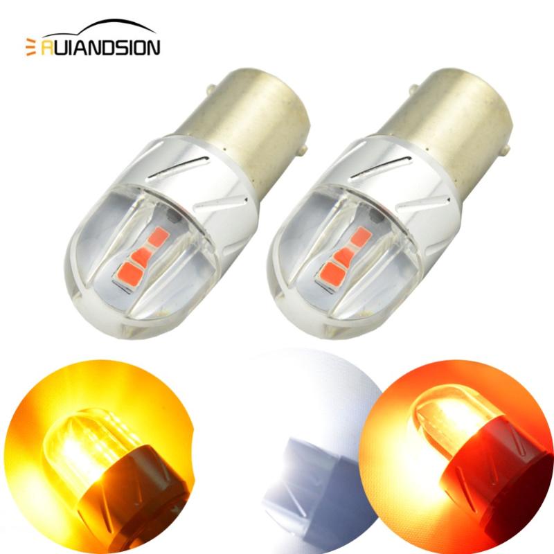 2Pcs 8W AC12V 24V 1156 BA15S BAU15S Bulbs Auto Fog Tail Turn signal 3030 6 LedS25 P21W R5W PY21W Lamp parking White Yellow Red, As pic
2Pcs 8W AC12V 24V 1156 BA15S BAU15S Bulbs Auto Fog Tail Turn signal 3030 6 LedS25 P21W R5W PY21W Lamp parking White Yellow Red, As pic