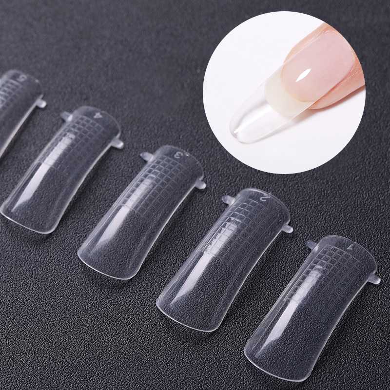100pcs Natural False Nail Tips Quick Building Mold Tips Nail Dual Forms Finger Extension Art UV Extend Gel Extens, 47119
100pcs Natural False Nail Tips Quick Building Mold Tips Nail Dual Forms Finger Extension Art UV Extend Gel Extens, 47119