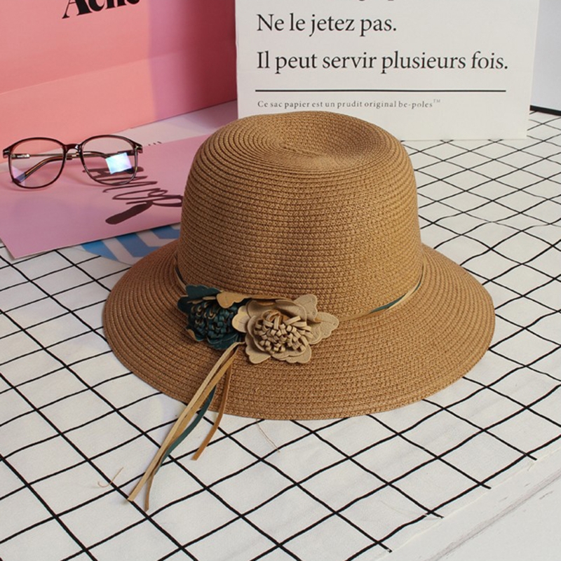 Women Sun Hats Flower Wide Brim Straw Cap Foldable UV Protection Beach Vacation
Women Sun Hats Flower Wide Brim Straw Cap Foldable UV Protection Beach Vacation