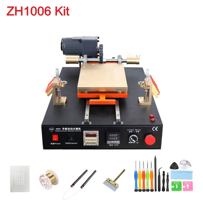TBK-958D Automatic Vacuum 14inches LCD Separator Machine Built-in Vacuum Pump For Tablet Cellphone LCD Screen Repair Refurbished
TBK-958D Automatic Vacuum 14inches LCD Separator Machine Built-in Vacuum Pump For Tablet Cellphone LCD Screen Repair Refurbished