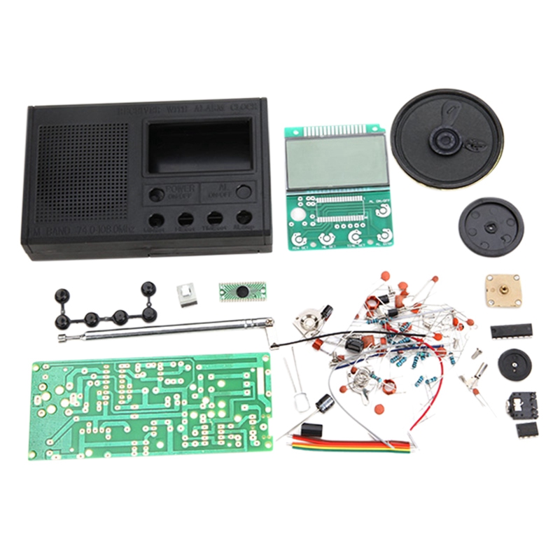 DIY FM Radio Kit Electronic Learning Assemble Suite Parts for Beginner Study School Teaching Broadcast Radio Set
DIY FM Radio Kit Electronic Learning Assemble Suite Parts for Beginner Study School Teaching Broadcast Radio Set