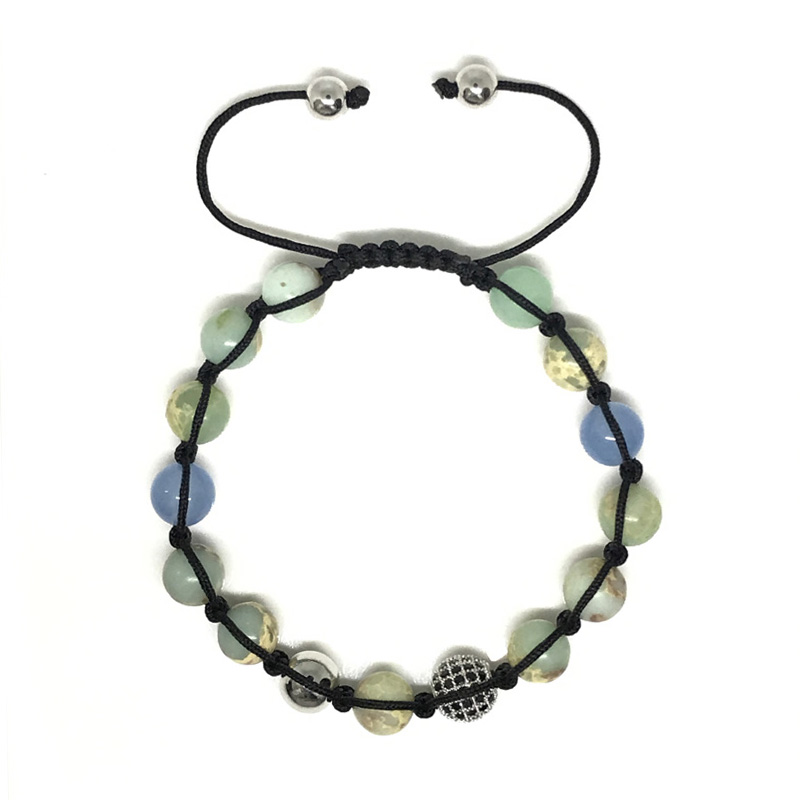 New Arrivals IRBACOO Women Men Bracelet Sky Blue Imperial Stone Disco Ball Knitting Jewelry For Male Female
New Arrivals IRBACOO Women Men Bracelet Sky Blue Imperial Stone Disco Ball Knitting Jewelry For Male Female