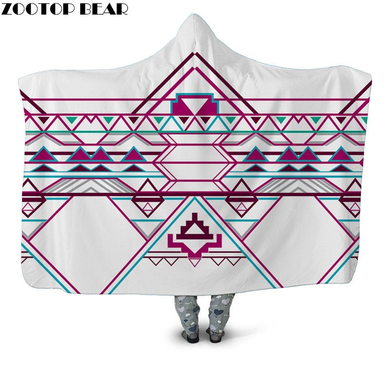 NEW Geometry Design Wearable Hooded Blanket Bedding Fashion Bedspread Adult Travel Plush Sherpa Blanket
NEW Geometry Design Wearable Hooded Blanket Bedding Fashion Bedspread Adult Travel Plush Sherpa Blanket