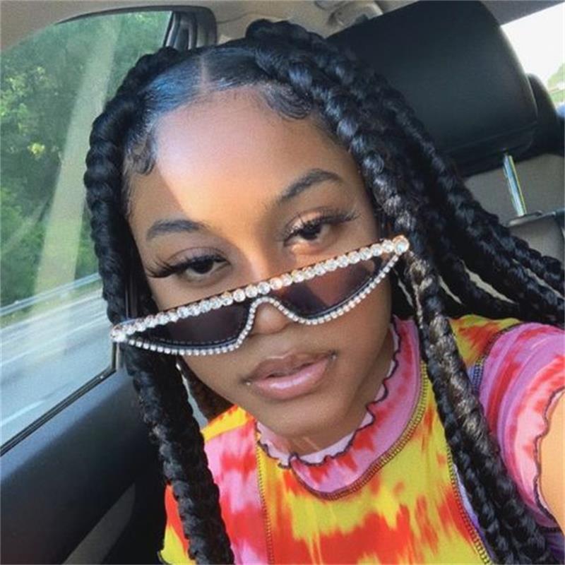Sunglasses Diamond Cateye Designer Women 2021 Trendy Fashion Luxury Rhinestone Black Shades
Sunglasses Diamond Cateye Designer Women 2021 Trendy Fashion Luxury Rhinestone Black Shades