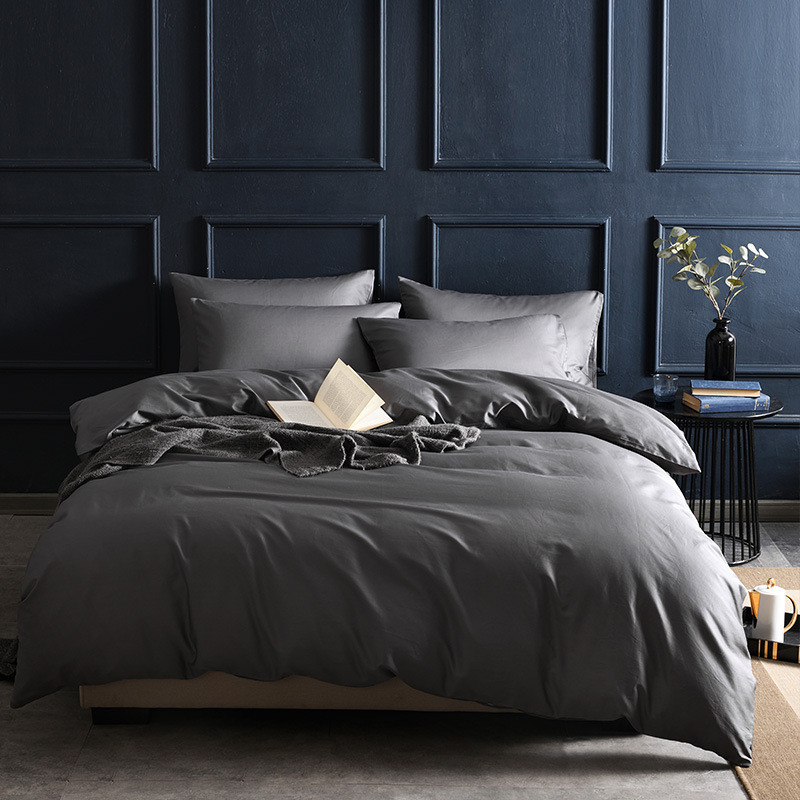 Plain Satin Bedding Set 4pcs Solid Duvet Cover Pillowcase Flat Sheets Long-pile Cotton Quilt Cover Dyeing 4 Piece Set Silky, Red
Plain Satin Bedding Set 4pcs Solid Duvet Cover Pillowcase Flat Sheets Long-pile Cotton Quilt Cover Dyeing 4 Piece Set Silky, Red