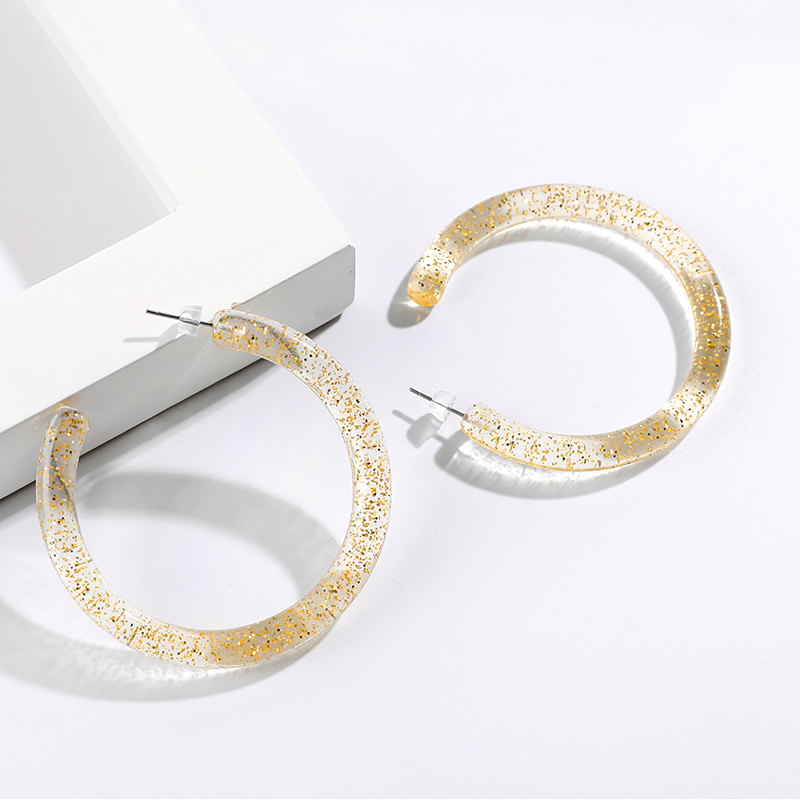 Korean Fashion Jewellery Transparent Yellow Hoop Earrings For Women C Shape Geometric Acrylic Resin Statement Earrings Wholesale
Korean Fashion Jewellery Transparent Yellow Hoop Earrings For Women C Shape Geometric Acrylic Resin Statement Earrings Wholesale