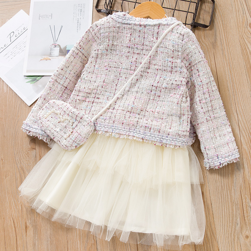 Baby Girls Princess Dress New Brand Party Dresses Kids Girls Clothing Elegant Cute Girl Children Clothing SetsX1019