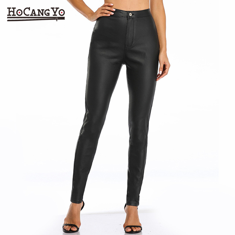 Women Sexy Black PU Leather Pants High Waist Stretch Faux PU Leather Jeans Skinny Women Plus Size Coated Motorcycle Pencil Pants
Women Sexy Black PU Leather Pants High Waist Stretch Faux PU Leather Jeans Skinny Women Plus Size Coated Motorcycle Pencil Pants