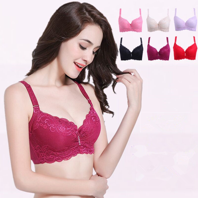 Seamless Bras for Women Push Up Wire Free Adjustable Sexy Bra Straps Bright Summer Lingerie Bras Solid Breathable Underwear, Black
Seamless Bras for Women Push Up Wire Free Adjustable Sexy Bra Straps Bright Summer Lingerie Bras Solid Breathable Underwear, Black