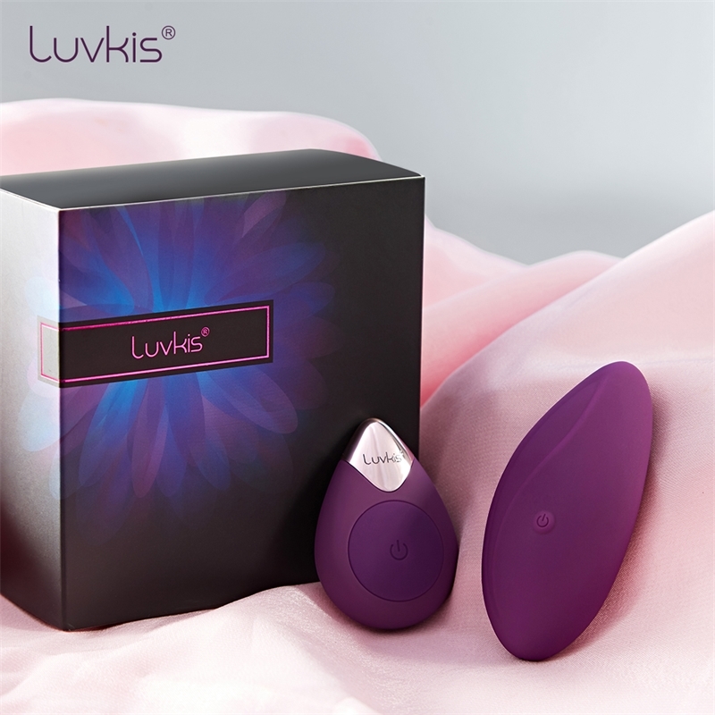 Luvkis Vibrator Télécommande sans fil Clitori Stimulateur clitoridien Wearable G Spot Vibrant Panty sex toy oeuf pour Couple Y200409