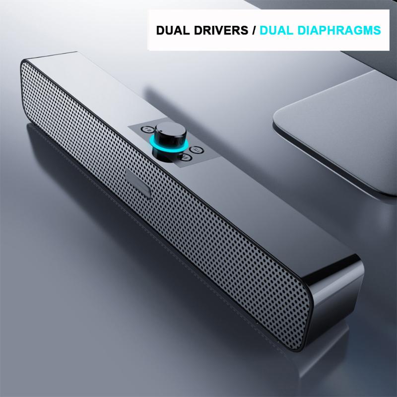 Long Bluetooth 4.1 Speaker Knob Desktop Home Theater Computer Game Small Speaker
Long Bluetooth 4.1 Speaker Knob Desktop Home Theater Computer Game Small Speaker