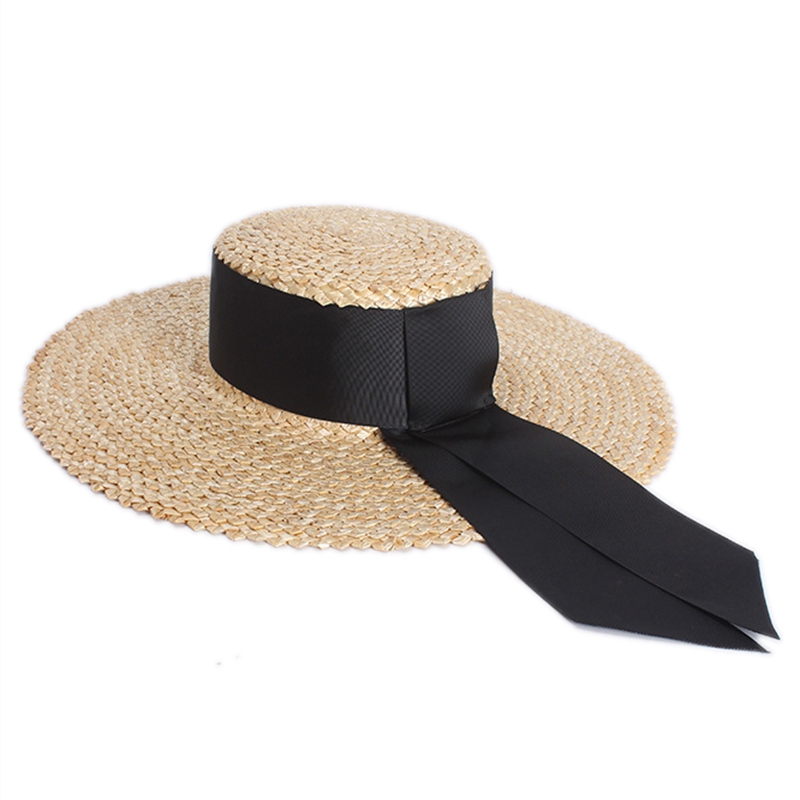 Women Classical Wheat Straw Hat Summer Cap Large Wide Brim Sun Hat Elegant Floppy Ribbon Beach Vocation, Photo color
Women Classical Wheat Straw Hat Summer Cap Large Wide Brim Sun Hat Elegant Floppy Ribbon Beach Vocation, Photo color