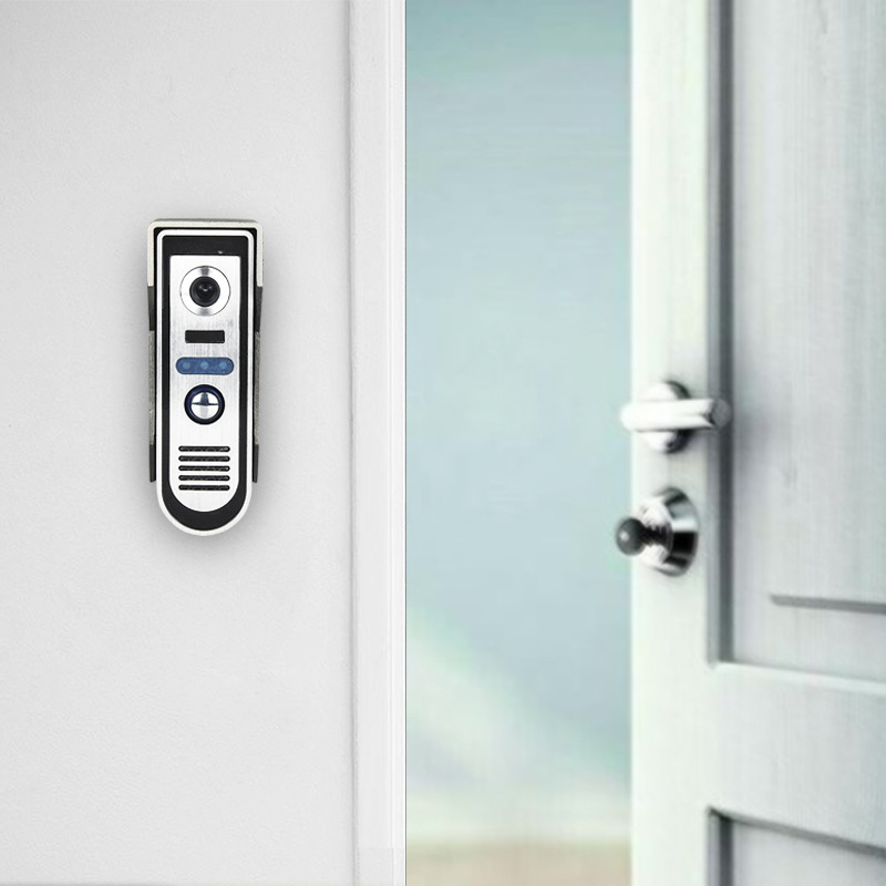 7 inch wired video intercom doorbell villa home high-definition electronic access control one for one
7 inch wired video intercom doorbell villa home high-definition electronic access control one for one
