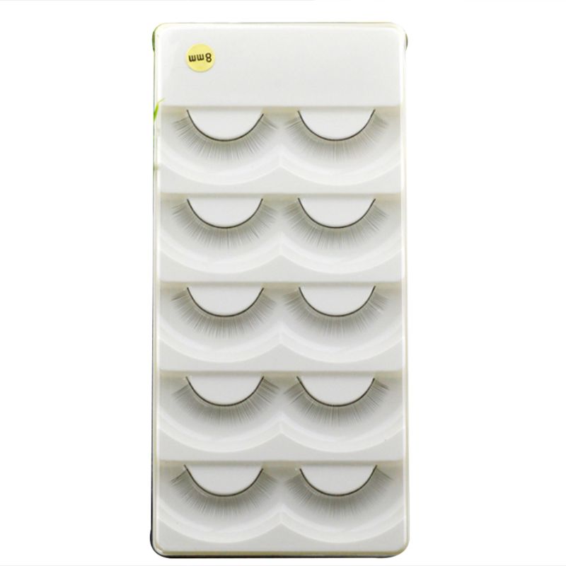 5 Pairs Individual Handmade Training Lashes False Eyelashes For Beginners Teaching Cosmetic Makeup Beauty Practice Tools
5 Pairs Individual Handmade Training Lashes False Eyelashes For Beginners Teaching Cosmetic Makeup Beauty Practice Tools
