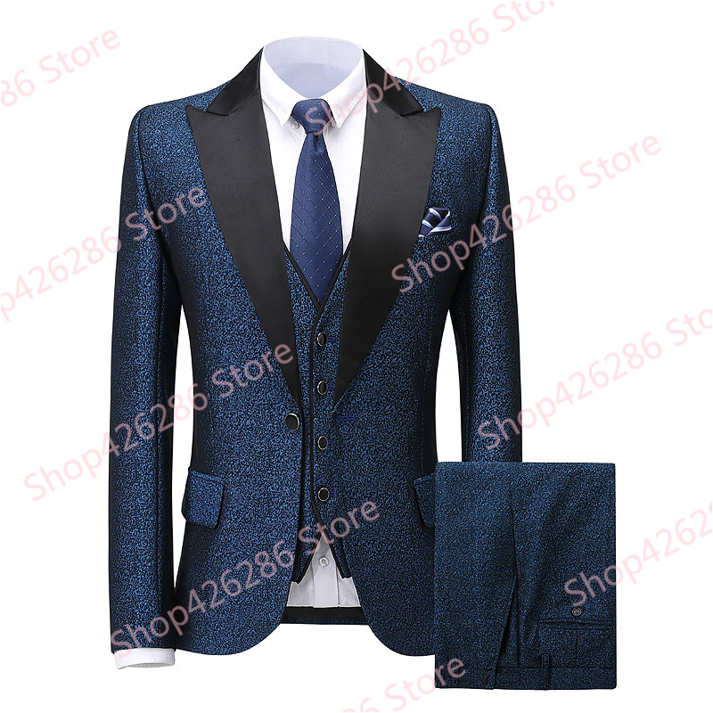 Men's Slim Fit Suit 3 Piece Jacket Vest Pants Ropa Hombre Elegante Wedding Tuxedo Suit Groom Party Blazer Traje Masculino Custom, Same photo
Men's Slim Fit Suit 3 Piece Jacket Vest Pants Ropa Hombre Elegante Wedding Tuxedo Suit Groom Party Blazer Traje Masculino Custom, Same photo
