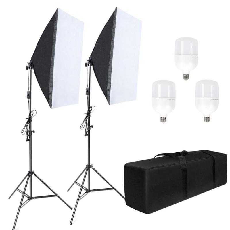 Photography Softbox Lighting Kits Photo Studio 58W Professional Continuous Light System For Photo Studio Equipment
Photography Softbox Lighting Kits Photo Studio 58W Professional Continuous Light System For Photo Studio Equipment