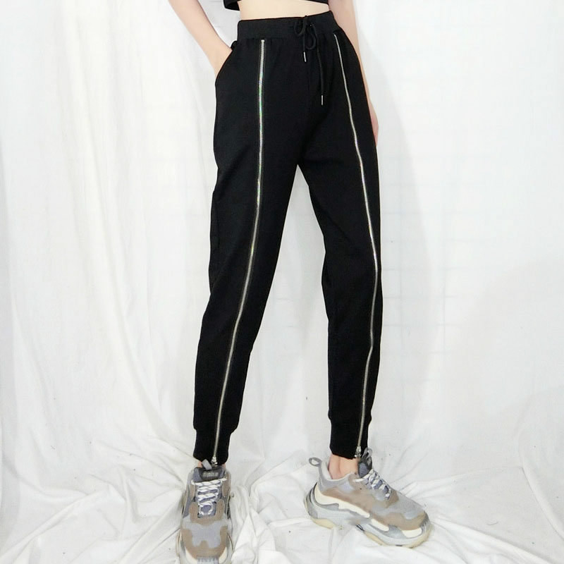 Women Fashion Harem Pants 2020 Autumn Elegant Elastic Waist Striped Drawstring Small Fresh Casual Full Length Pants V368, Black
Women Fashion Harem Pants 2020 Autumn Elegant Elastic Waist Striped Drawstring Small Fresh Casual Full Length Pants V368, Black