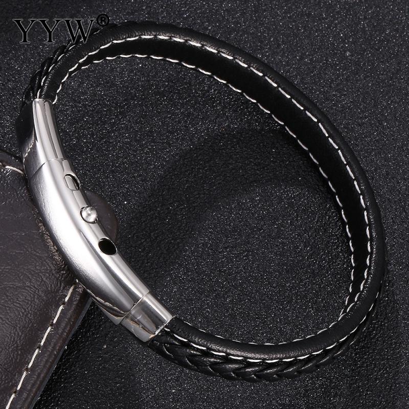 Unisex Stainless Steel Jewelry Bracelet Split Layer Cowhide Leather High Quality Black Blue Adjustable Gifts For Men Women
Unisex Stainless Steel Jewelry Bracelet Split Layer Cowhide Leather High Quality Black Blue Adjustable Gifts For Men Women
