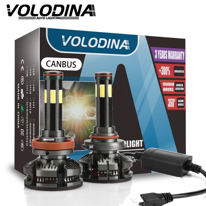 Volodina Mini Canbus No Error H11 H7 LED Car Headlights 12V 16000LM 6000K 6500K Lamp 9005 3 9006 4 H8 H9 H4 Led light Bulbs
Volodina Mini Canbus No Error H11 H7 LED Car Headlights 12V 16000LM 6000K 6500K Lamp 9005 3 9006 4 H8 H9 H4 Led light Bulbs