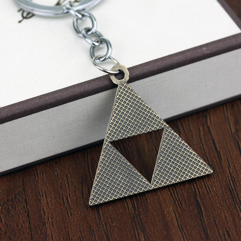 Legend of Zelda Keychain Triforce triangle Rhinestone keyring Retro Pendant Car Key Chain Chaveiro For Man Key Holder new Charms
Legend of Zelda Keychain Triforce triangle Rhinestone keyring Retro Pendant Car Key Chain Chaveiro For Man Key Holder new Charms