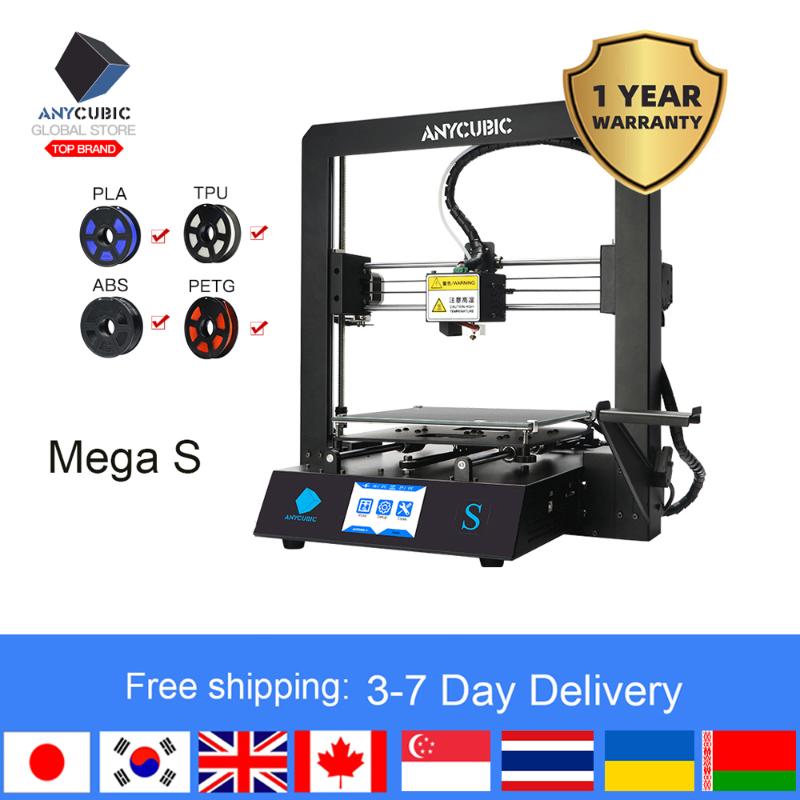 ANYCUBIC i3 Mega 3D Printer Mega S FDM 3D Printer Full Metal Frame Industrial High Precision Touch Screen Kit Big Size Print
ANYCUBIC i3 Mega 3D Printer Mega S FDM 3D Printer Full Metal Frame Industrial High Precision Touch Screen Kit Big Size Print