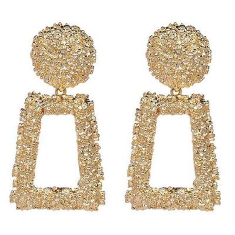 New Punk Heavy Metal Rectangle Gold Color Drop Earring Geometric Statement Earrings For Women Hanging fashion jewelry
New Punk Heavy Metal Rectangle Gold Color Drop Earring Geometric Statement Earrings For Women Hanging fashion jewelry